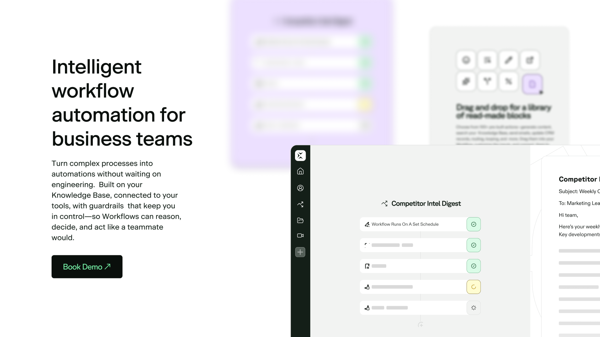 Cassidy AI website design
