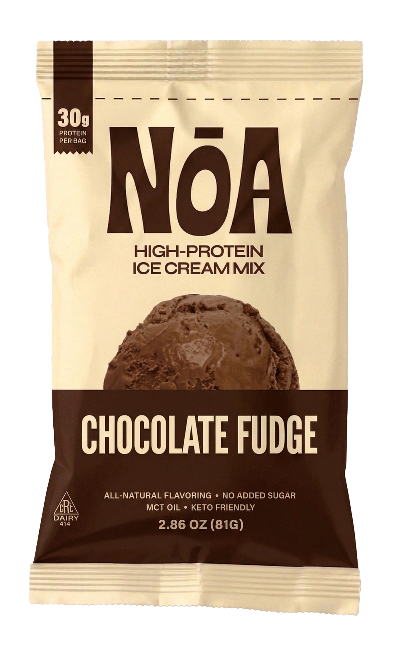 NOA Protein Chocolate Fudge package