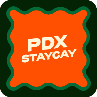 Portland Staycation square PDX Staycay mark