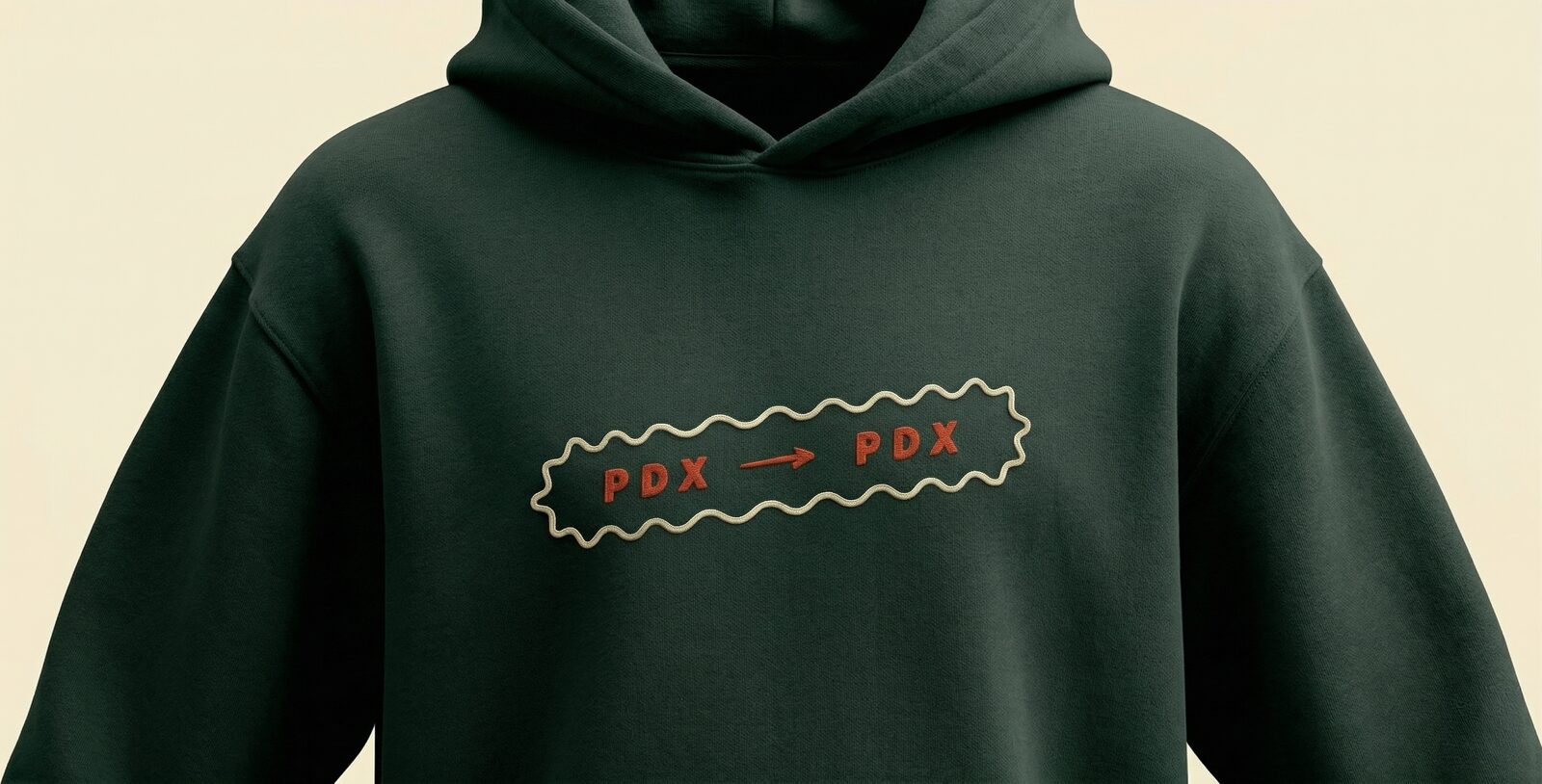 Portland Staycation sweater mockup