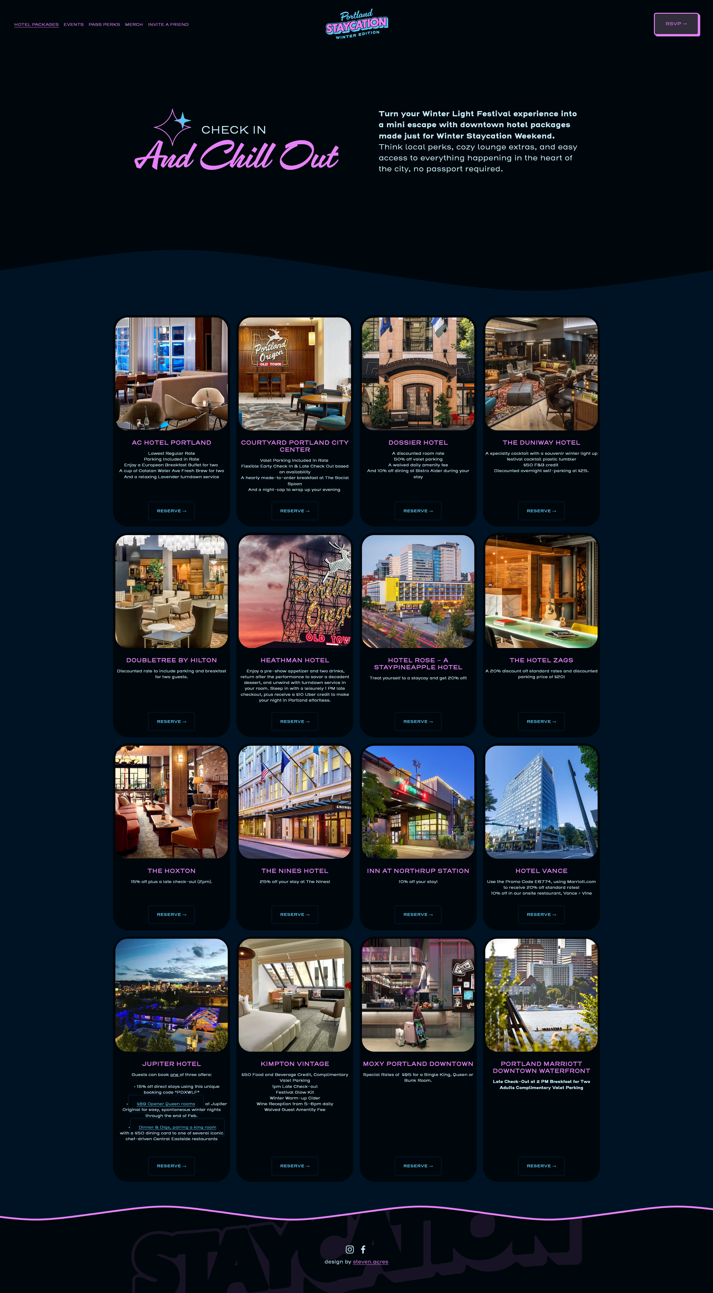 pdxstaycay.com winter hotel packages page