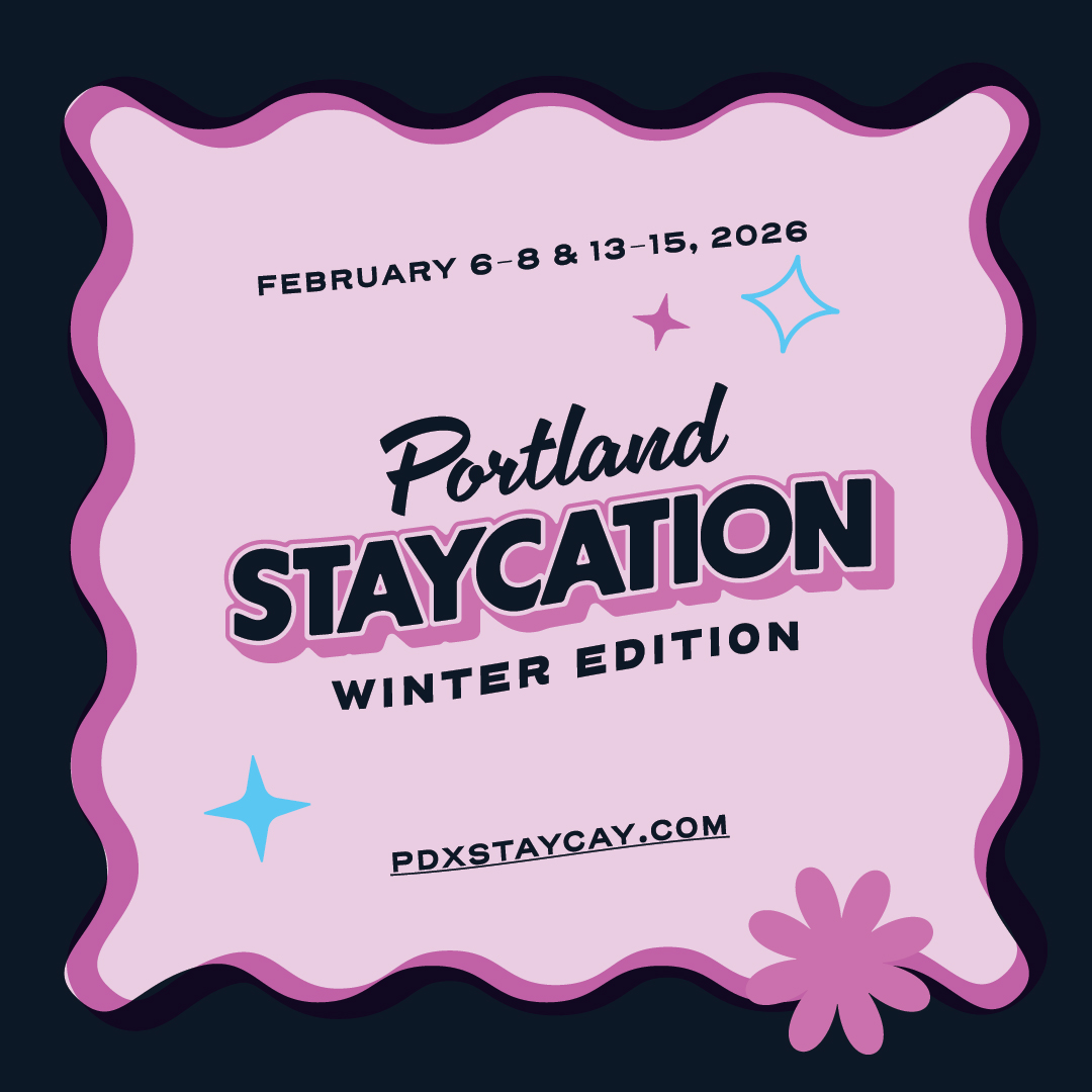 Winter Staycation patterned social carousel slide
